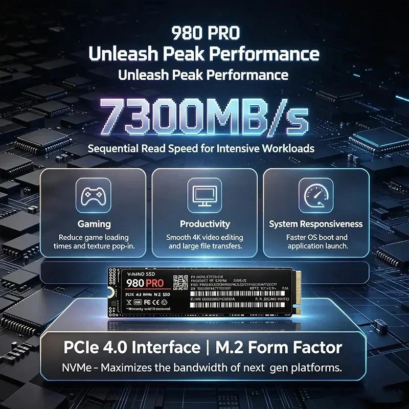 قرص تخزين SSD من نوع NVMe M.2  - مراجعة M.2 Nvme 4Tb Pcie 4.0 Ssd وسعره
