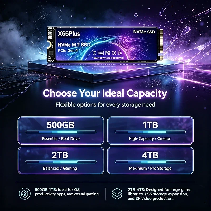 قرص تخزين صلب M.2 SSD بسعة 1 ت - مراجعة M.2 Nvme 4Tb Pcie 4.0 Ssd وسعره