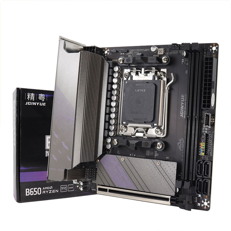 لوحة أم JGINYUE AM5 تدعم معالج - مراجعة B650 Itx Motherboard Wifi وسعره