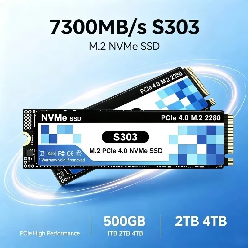قرص تخزين SSD داخلي S303 M.2 N - مراجعة M.2 Nvme 4Tb Pcie 4.0 Ssd وسعره