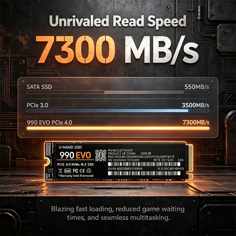 قرص تخزين داخلي 990 EVO M.2 22 - مراجعة M.2 Nvme 4Tb Pcie 4.0 Ssd وسعره