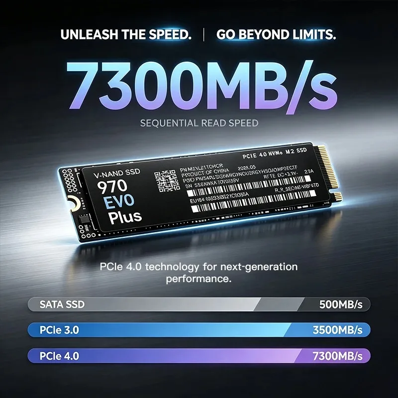 قرص تخزين صلب 970 EVO Plus عال - مراجعة M.2 Nvme 4Tb Pcie 4.0 Ssd وسعره