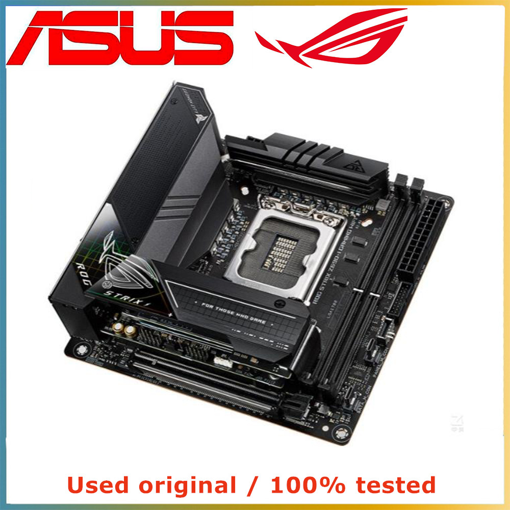 لوحة أم ASUS ROG STRIX Z690-I  - مراجعة Lga 1700 Ddr5 Itx Motherboard وسعره